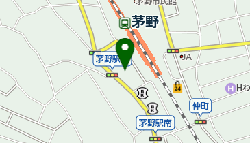 おもだか皮膚科の地図画像