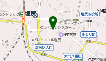 中山外科内科の地図画像