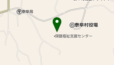 泰阜村診療所の地図画像