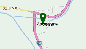 大鹿村立診療所の地図画像