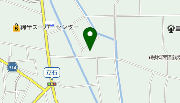 山田医院の地図画像