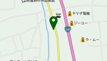 内山皮膚科クリニックの地図画像