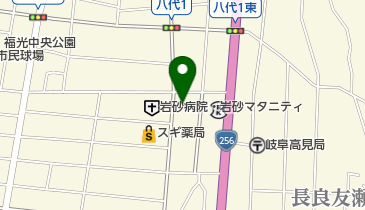波多野泌尿器科皮ふ科医院の地図画像