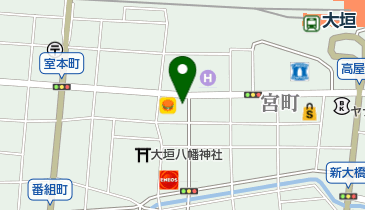 竹中胃腸科の地図画像