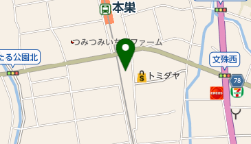 本巣内科クリニックの地図画像