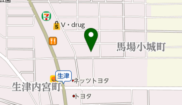 宇土医院の地図画像