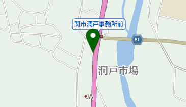 関市国民健康保険洞戸診療所の地図画像