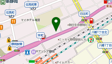 静岡駅前トラベルクリニックの地図画像