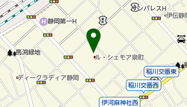 杉山医院の地図画像