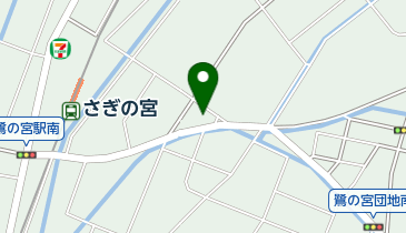 岡田内科の地図画像