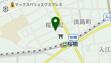 諏訪医院の地図画像