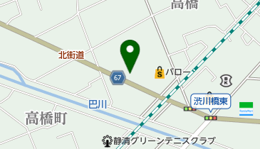 大石耳鼻のどアレルギー科クリニックの地図画像