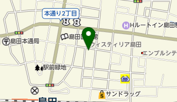 勝見耳鼻咽喉科医院の地図画像