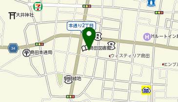 しまだ駅前クリニックの地図画像