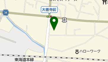 牧野耳鼻咽喉科医院の地図画像