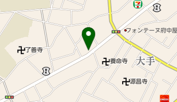 秋山医院の地図画像