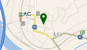 大仁医院西脇内科の地図画像