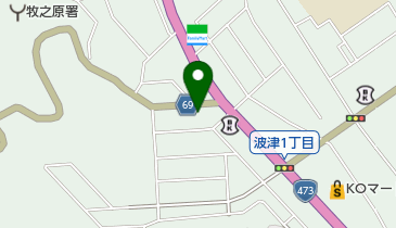 渥美医院の地図画像