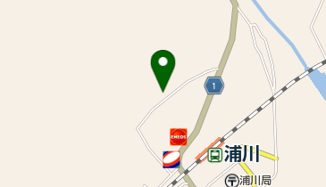 浜松市国民健康保険 佐久間病院附属浦川診療所の地図画像