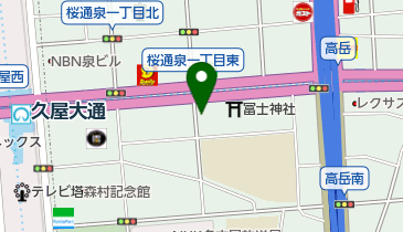 松波医院の地図画像