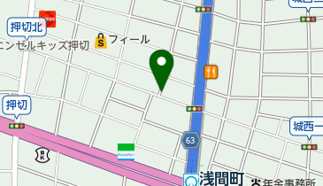 杉田眼科院の地図画像