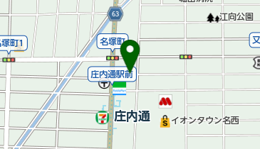 まじま医院の地図画像