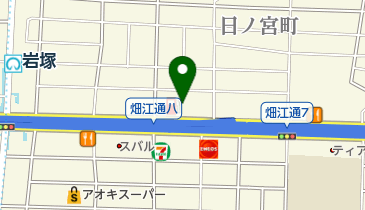 谷内科の地図画像