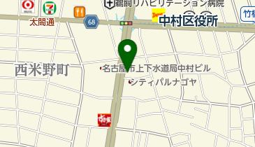 古山医院の地図画像