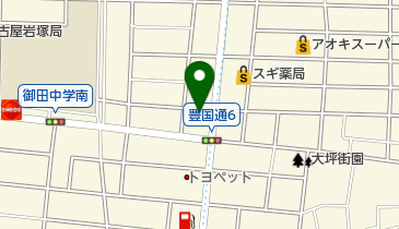 森田皮フ科クリニックの地図画像