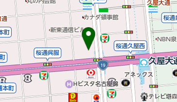 マリンクリニックの地図画像