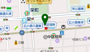 恒川内科の地図画像