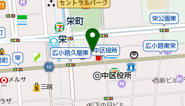 山川内科の地図画像