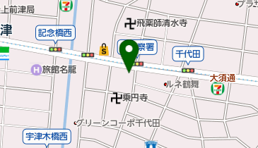 おぜき内科の地図画像
