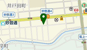 亀井整形外科クリニックの地図画像