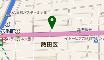 服部内科の地図画像