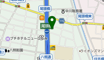 杉浦耳鼻咽喉科の地図画像