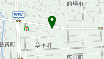 中西耳鼻咽喉科の地図画像