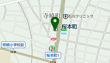 川本眼科の地図画像