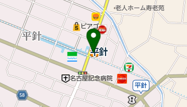 伊奈クリニックの地図画像