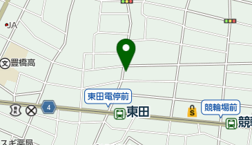 ハタノ耳鼻咽喉科の地図画像