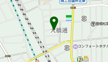 高沢内科の地図画像