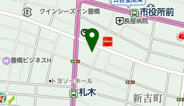 飯塚医院の地図画像