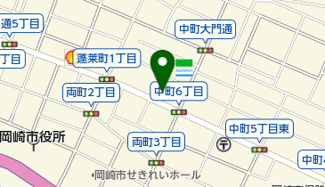 山中産婦人科の地図画像