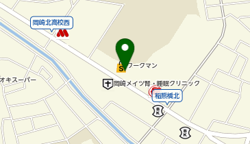 渡辺皮フ科の地図画像