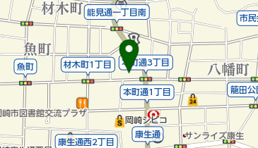 中野耳鼻咽喉科の地図画像