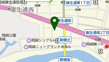 田那村産婦人科の地図画像