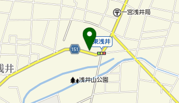 浅井森医院の地図画像