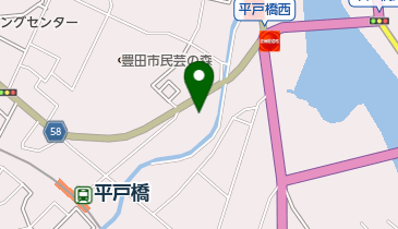 平戸橋医院の地図画像