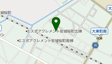 安城共立クリニック(透析専門)の地図画像