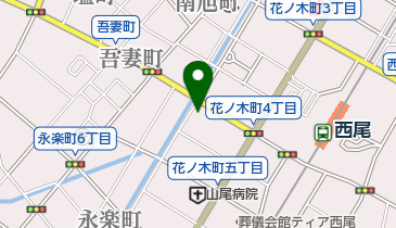 湯口眼科医院の地図画像